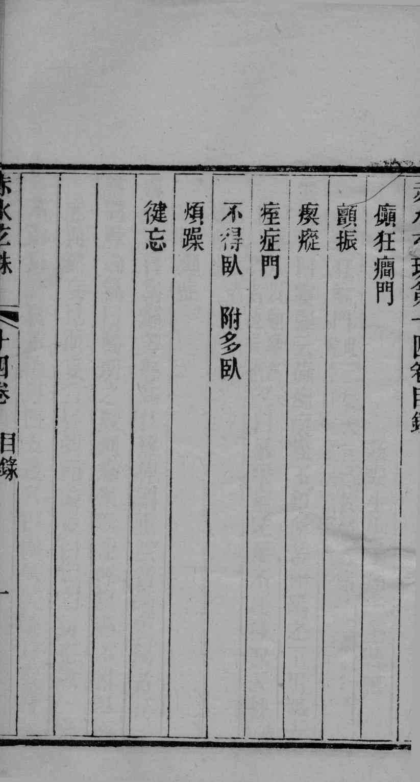赤水玄珠  卷14